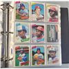 Image 1 : 1980 / 81 Baseballl Cards in Binder - +/- 300 Cards Topps & Don Russ