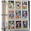 Image 7 : 1980 / 81 Baseballl Cards in Binder - +/- 300 Cards Topps & Don Russ