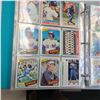 Image 16 : 1982 - 91 Baseballl Cards in Binder - +/- 750 Cards Topps / Fleer & Don Russ