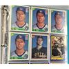 Image 18 : 1982 - 91 Baseballl Cards in Binder - +/- 750 Cards Topps / Fleer & Don Russ