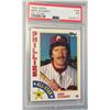 Image 2 : Mike Schmidt Phillies Graded 1984 ToppsTrading Card