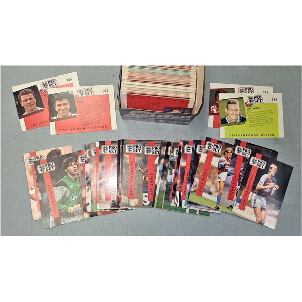 91-92 Pro Set Premier League Soccer Cards - English Football Mainly