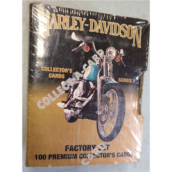 Harley Davidson Motor Cycle Card Set  Series 2 Issued 1992 - Mint Sealed Box