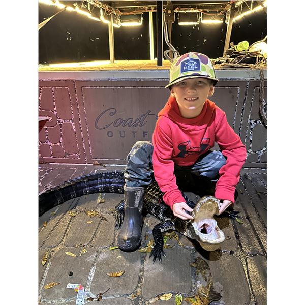 ALLIGATOR HUNT FOR TWO IN FLORIDA