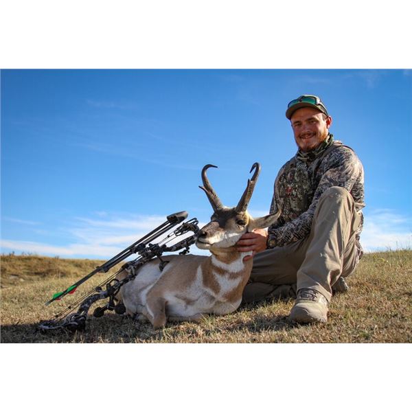 FOUR DAY, FIVE NIGHT MONTANA ANTELOPE HUNT FOR TWO HUNTERS