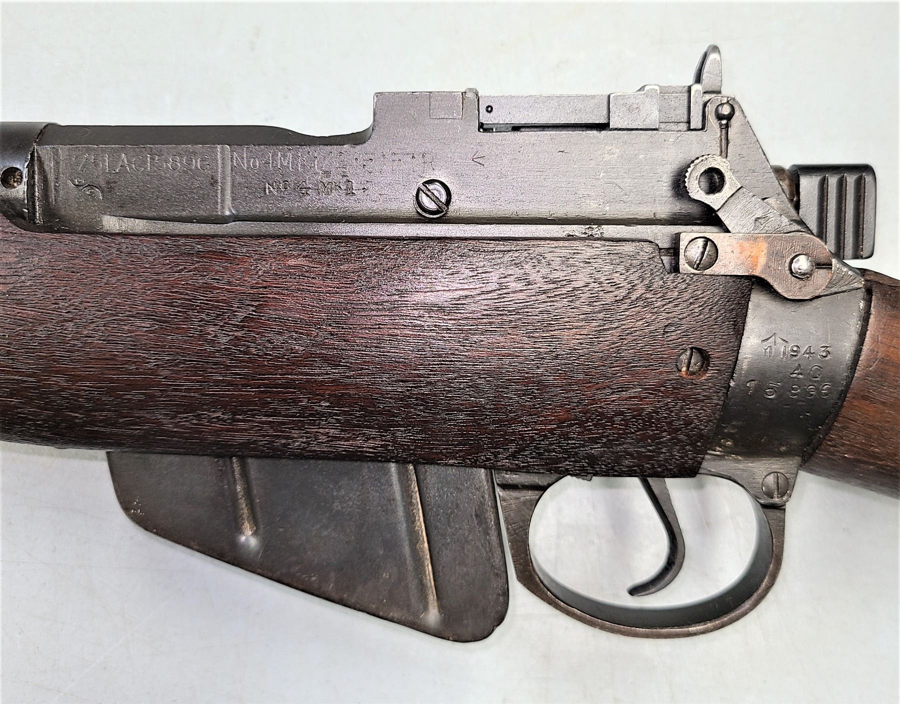 Lee Enfield #4 MK1 WW2 Full Wood 303 British Rifle UK Made.
