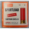 Image 3 : Sportload Sears 16 ga 6 Shot 2 3/4" Shotgun Shells - 25 rds Vintage Ammo