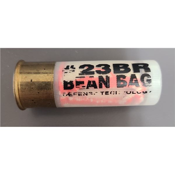 Jush Bag Rounds 12 ga 23B Bean Bag Round - One Round only Collector Ammo