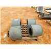 Image 3 : (1) PALLET SQUIRREL CAGE FANS (2 SETS OF 2)