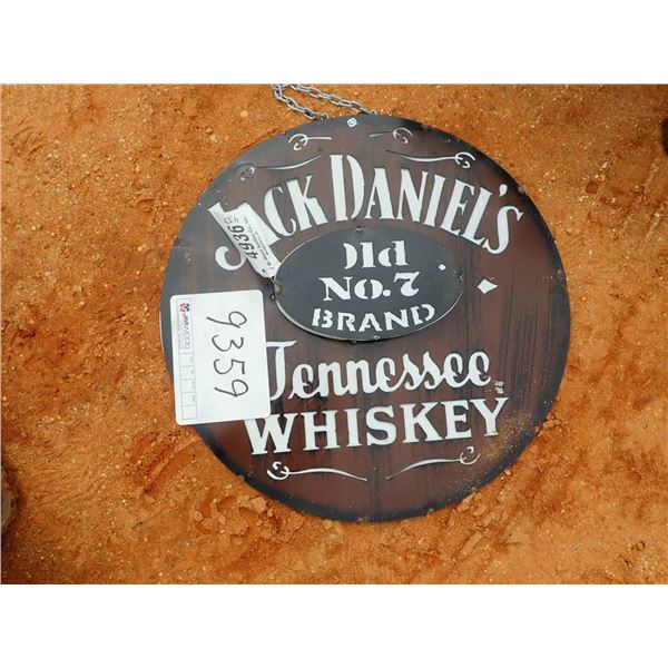 METAL JACK DANIELS SIGN (C6)