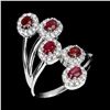 Image 2 : Natural Pigeon Blood Red Ruby Ring