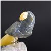 Image 5 : Natural Stone Handcarved Quartz Bird