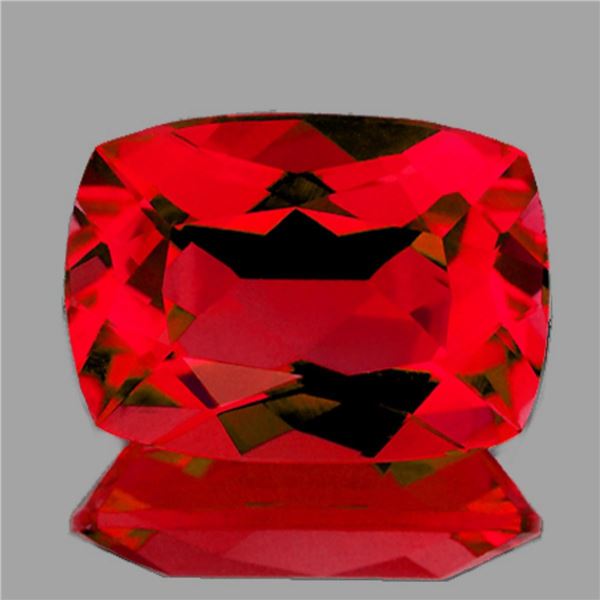 Natural Crimson Red Topaz {Flawless-VVS1}