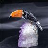 Image 3 : Natural Stone Handcarved Quartz Bird