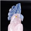 Image 4 : Natural Stone Handcarved Quartz Bird