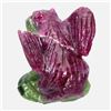 Image 3 : Natural Hand Dragon Carved Ruby/Sapphire Dragon