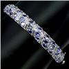 Image 1 : Natural Tanzanite Bangle
