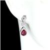 Image 2 : Natural Stunning  Ruby Earrings