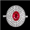 Image 1 : Natural Stunning Red Ruby Ring