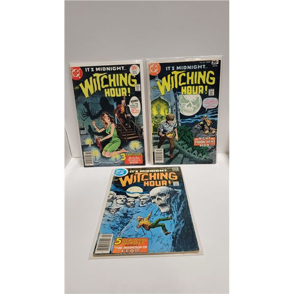 Witching Hour 3 Issue Lot 1978