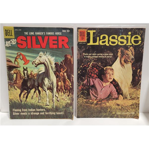 10 cent Hi-Yo Silver & 15 cent Lassie