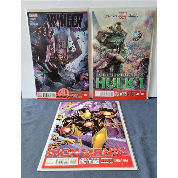 3 Marvel #1 Comics