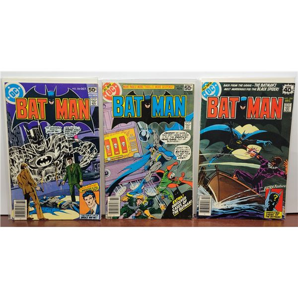 Batman #340-306 Newsstands