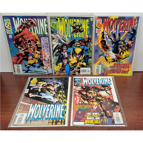 5 Wolverine Comics
