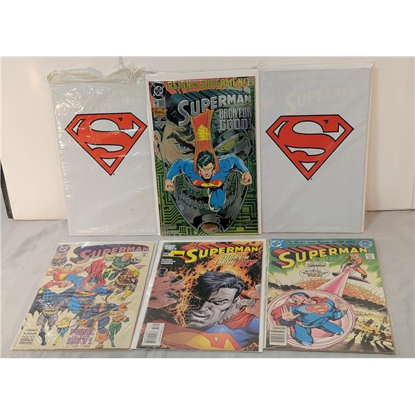 6 Superman Comics