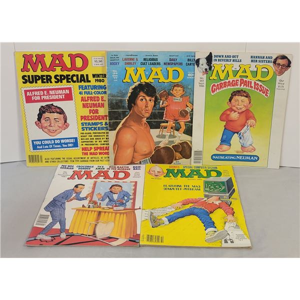 5 Issues Mad Magazine