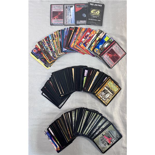 Assorted Trading Card Game Cards
