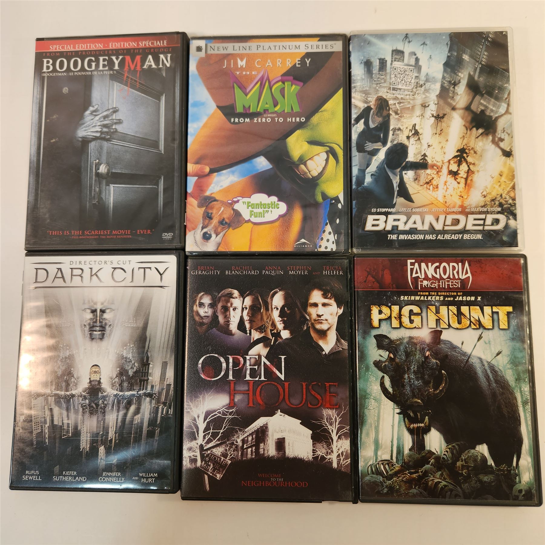 6 DVDs