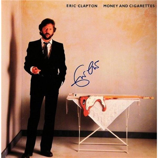 Eric Clapton signed Money And Cigarettes album