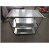 Image 1 : Stainless Steel Cart On Wheels