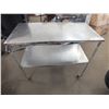 Image 1 : Stainless Steel Table On Wheels