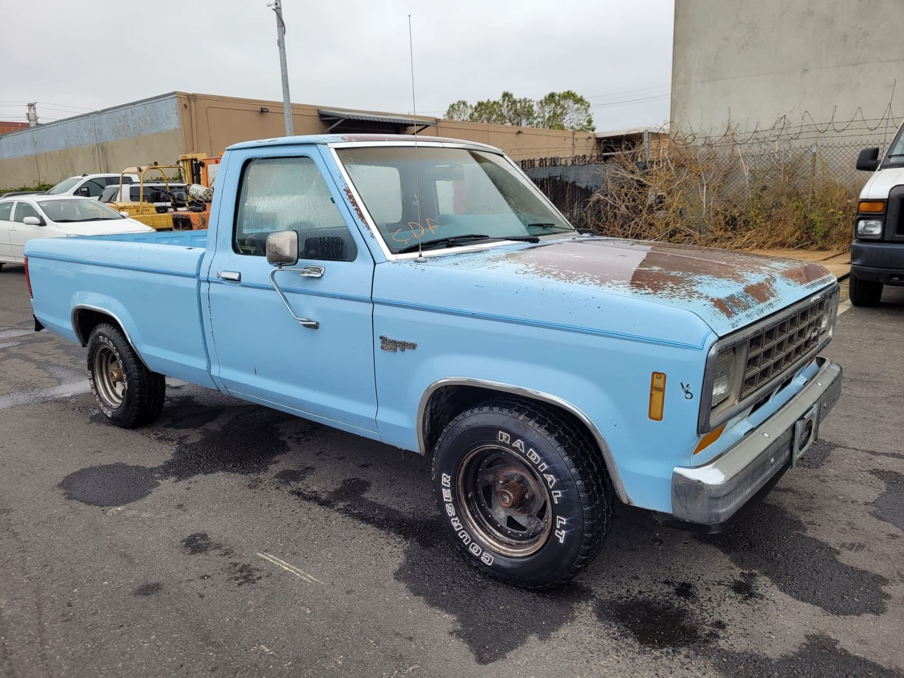 1985 Ford Ranger Rear 1985 Ford Ranger