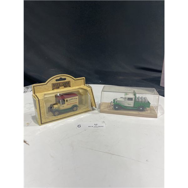 2 Collectable Die-Cast Cars