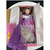Image 1 : Treasure Collection Paradise Galleries Doll with Purple Dress" Angel of Hope"
