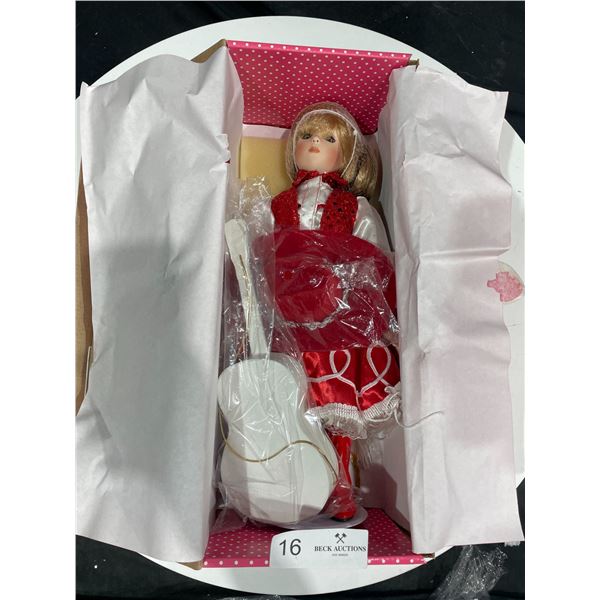 Treasure Collection Paradise Galleries Doll with Red Dress" Ruby"