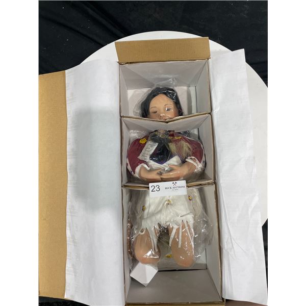 The Ashton Drake Galleries Collectible Doll "Sacred Flight of Eternal Peace"