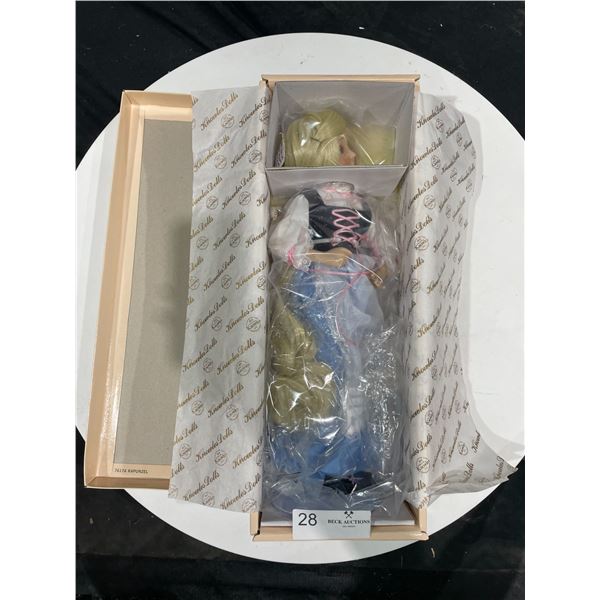 The Ashton Drake Galleries Collectible Doll "Rapunzel"