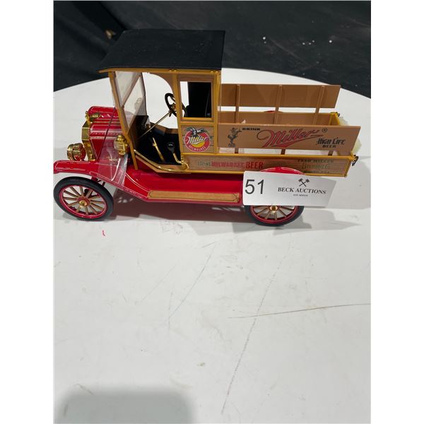 Franklin Mint Miller Highlife- With Beer Kegs