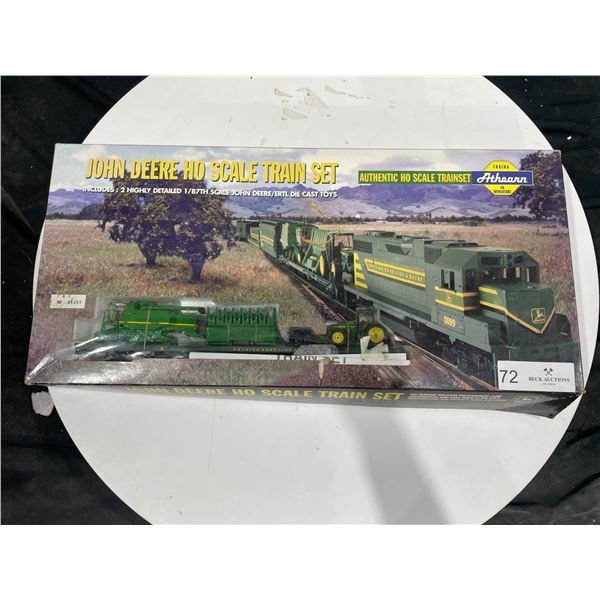 John Deer Ho Scale Train Set