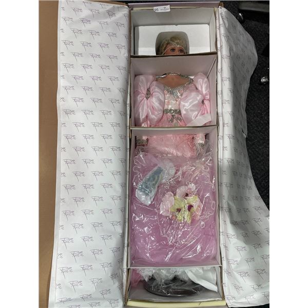 "Pink Fantasy" by Rustie , 3 Foot Porcelain Doll