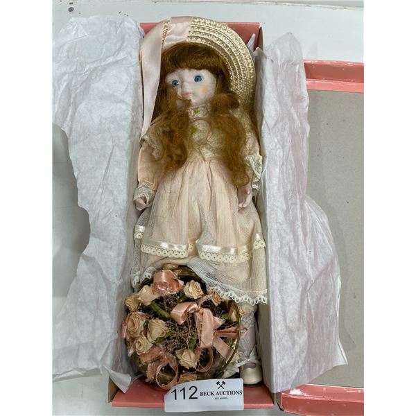 Bradleys Collectible Porcelain Doll