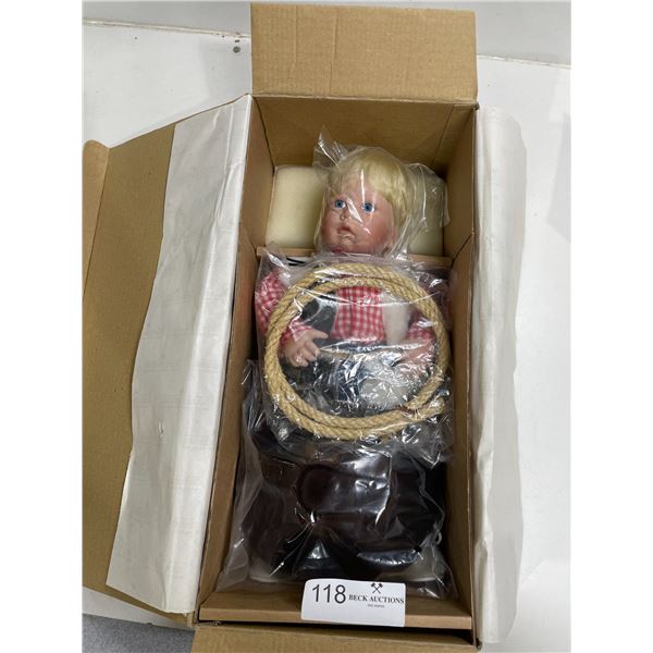 The Ashton Drake Galleries Collectible Doll "Little Buckeroo