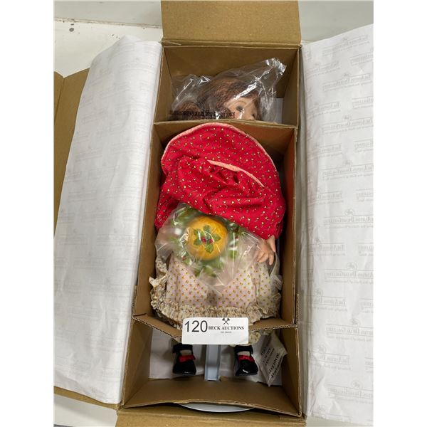 The Ashton Drake Galleries Collectible Doll "Holly Hobbie Winter"