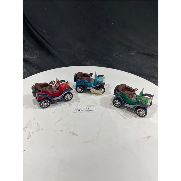 3 Collectable Die-Cast Cars
