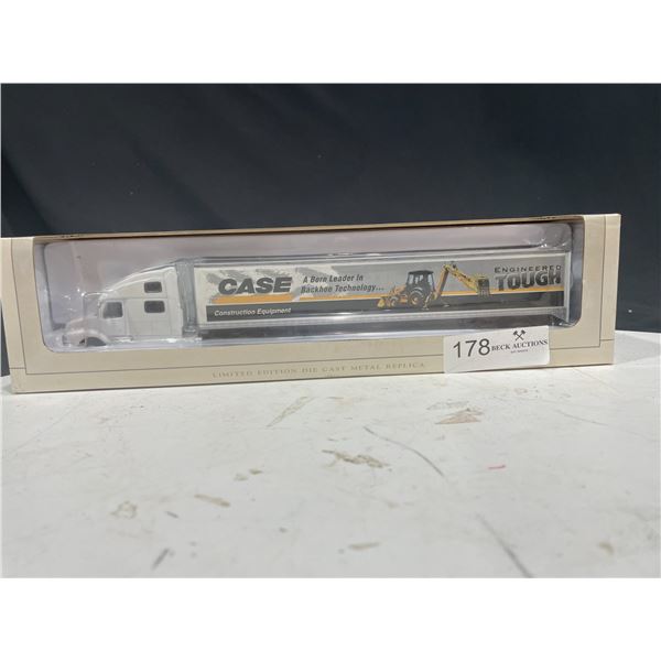 Limited Edition Die Cast Replica Case Construction Equipment"