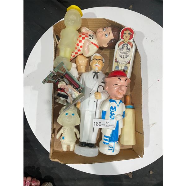 Large Assortment Of Dolls And Marilyn Monroe Decor